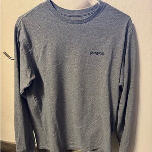 Patagonia Charcoal Heather Long Sleeve Tee